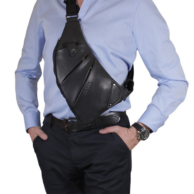 

Мужская кожаная сумка Luxury Leather Accessories 82036