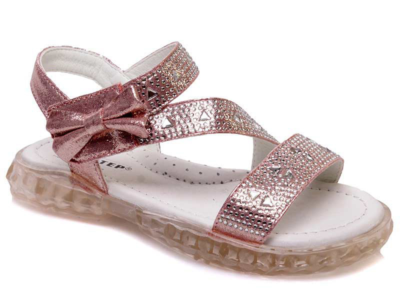 

Босоножки детские для девочки Weestep 00-00003601 Розовый р.27 (17,5 см.)