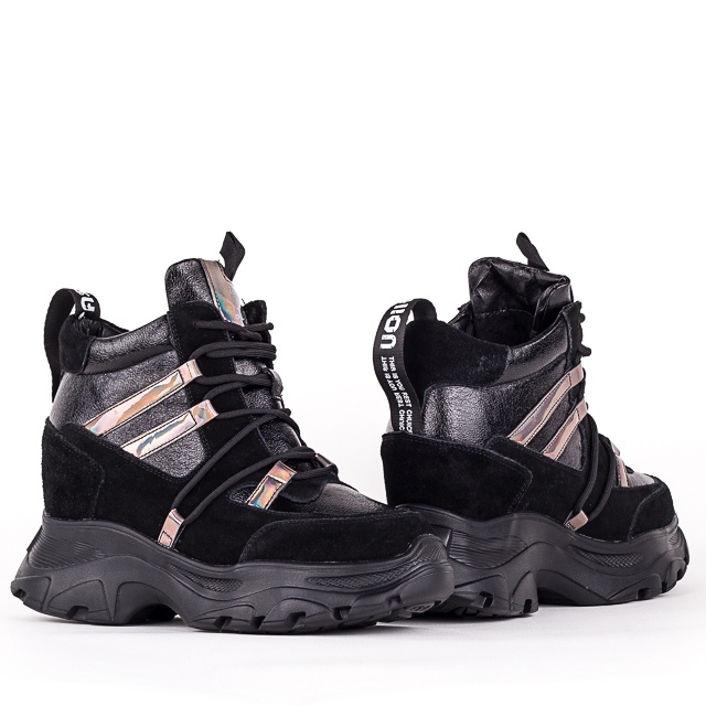 

Ботинки женские деми Allshoes 00-00005277 Черный р.38