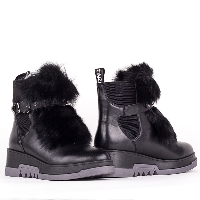 

Ботинки женские зима Allshoes 00-00005262 Черный р.37