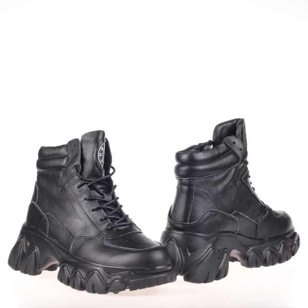 

Ботинки женские деми Allshoes 00-00005872 Черный р.36 (22 см.)