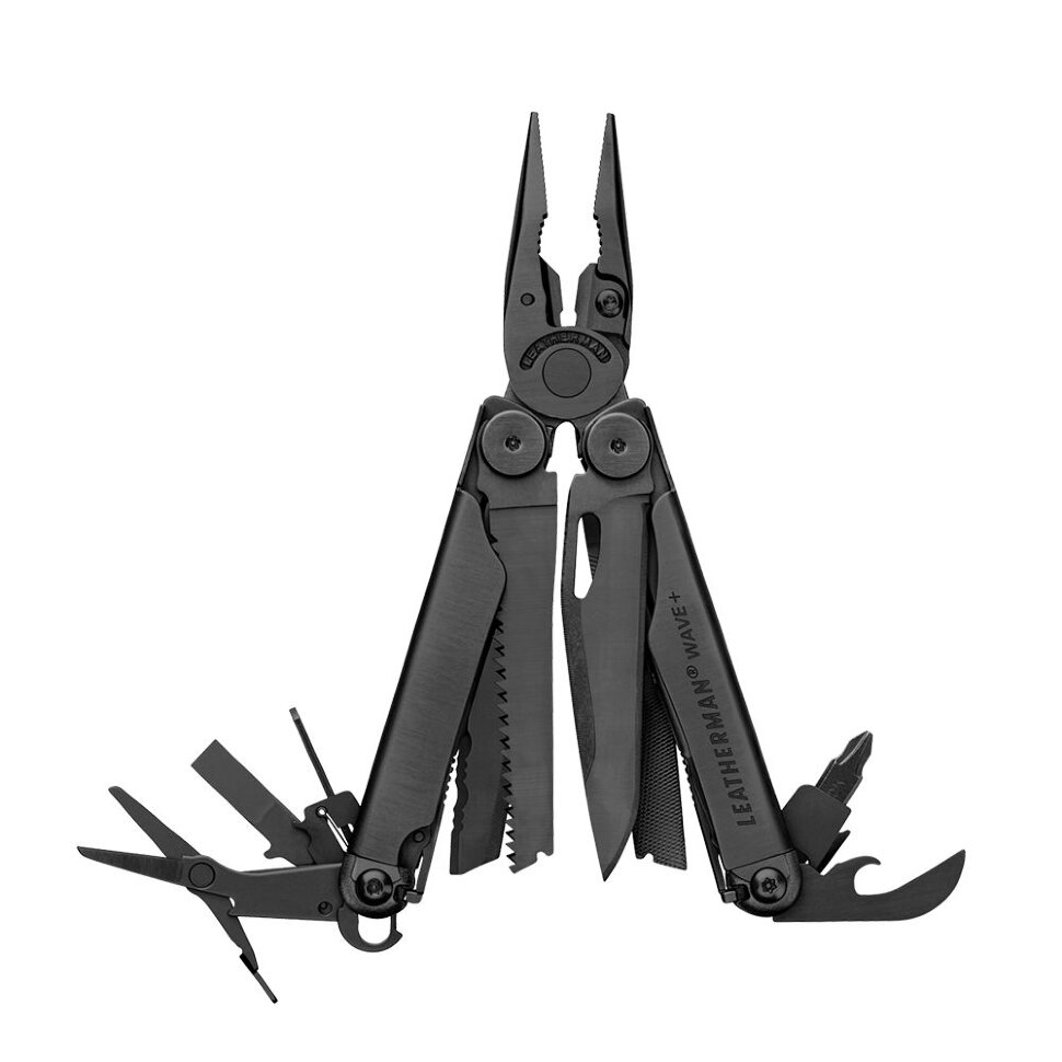 

Мультитул Leatherman Wave Plus Black, синтетичний чохол, карт.коробка 832526