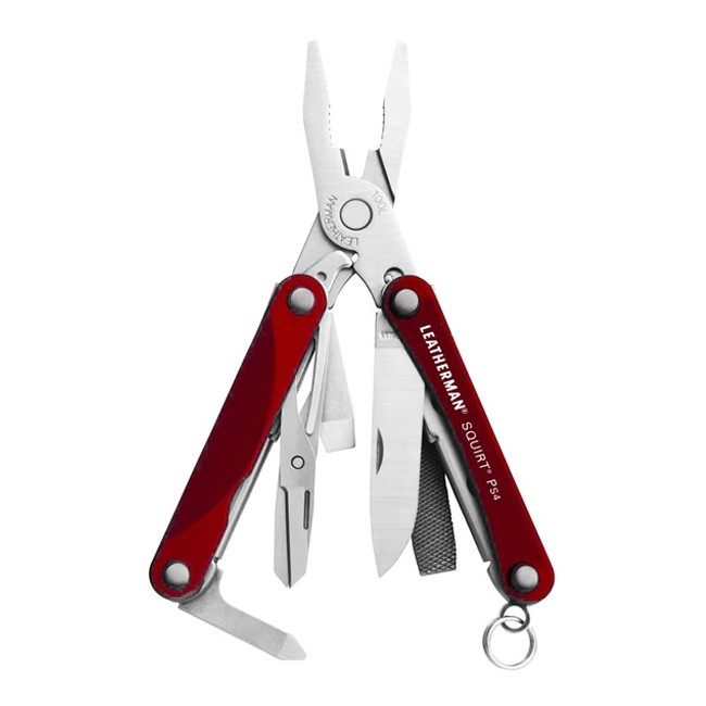 

831227 Набір LEATHERMAN Squirt PS4 red, коробка