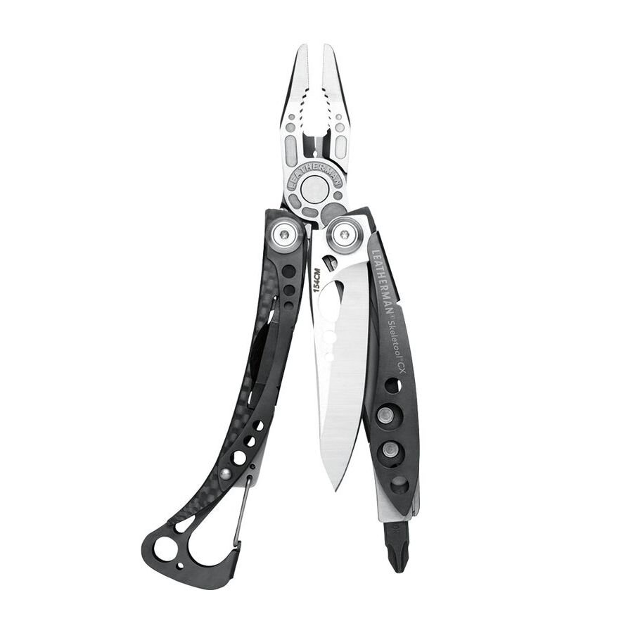 

830958 Мультитул Leatherman Skeletool CX, синтетичний чохол, картонна коробка