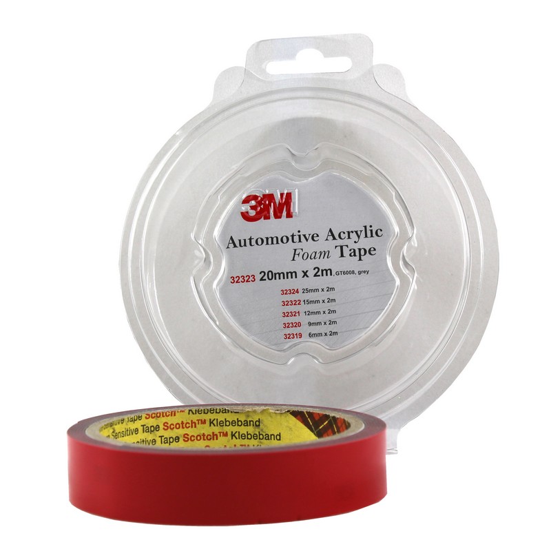 

Скотч двусторонний 3M 20мм-2м 32323