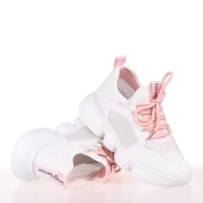 

Кроссовки женские деми Allshoes 00-00005953 Белый р.39 (24 см.)