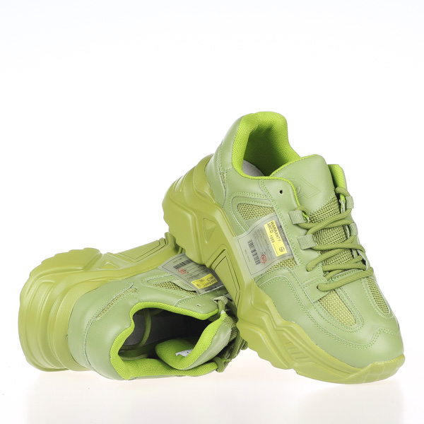 

Кроссовки женские деми Allshoes 00-00005467 Зеленый р.39 (25,5 см.)