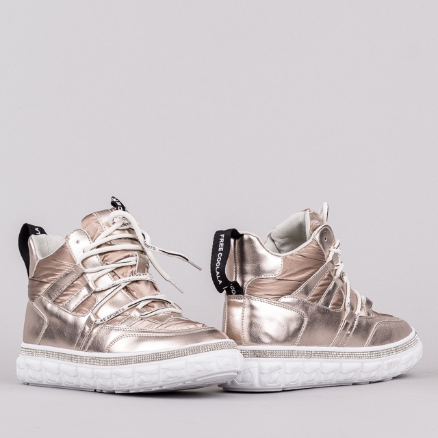 

Кроссовки женские деми Allshoes 00-00005357 Золотистый р.36 (23 см.)