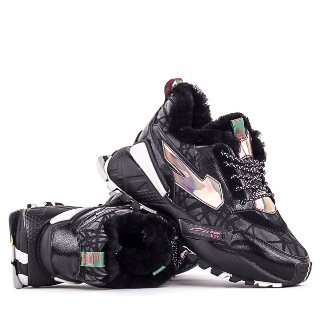 

Кроссовки женские зима Allshoes 00-00005279 Черный р.36