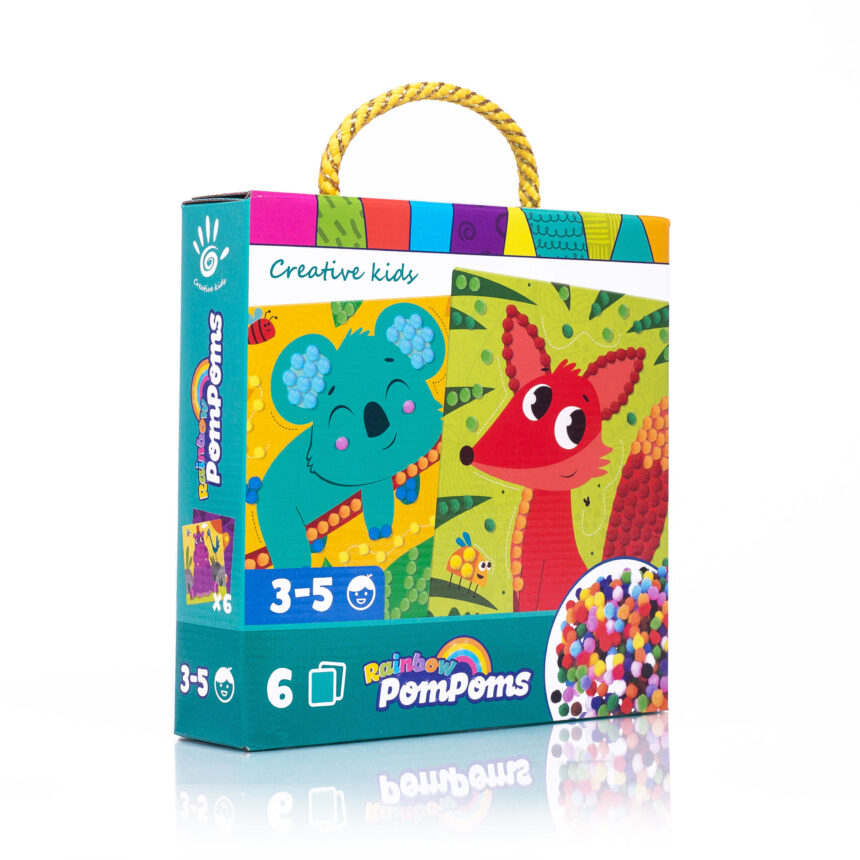 

Набор для творчества «Rainbow pompoms. Лисичка»(VT4433-06)