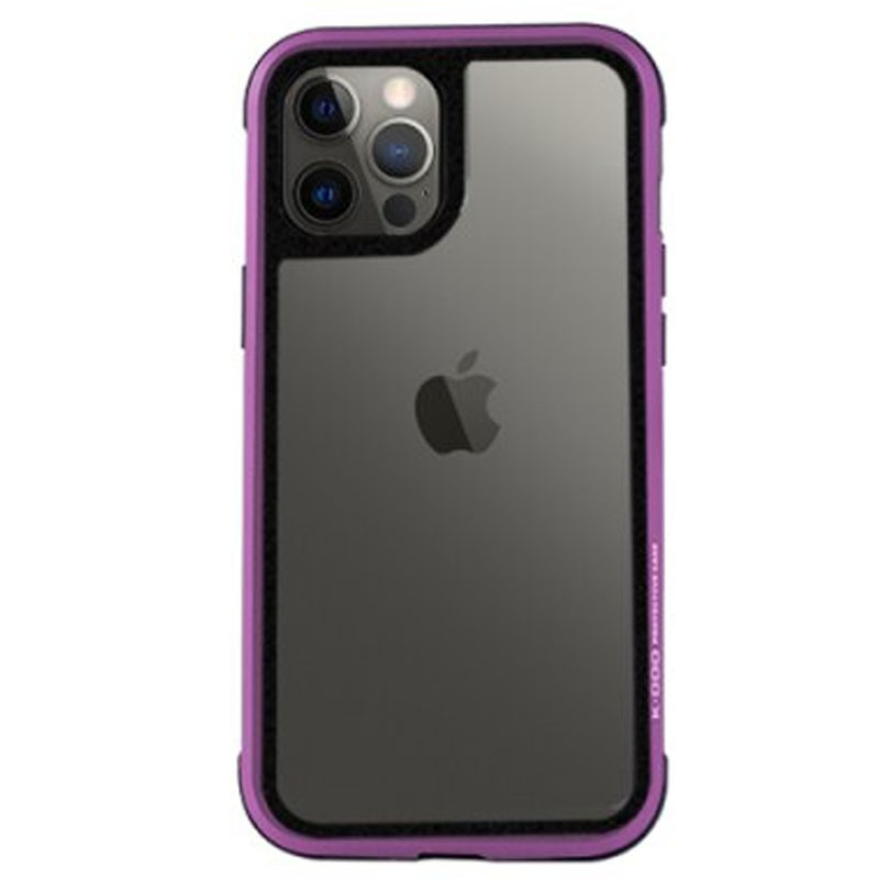 

Чехол PC+TPU+Metal K-DOO Ares для Apple iPhone 13 Pro Сиреневый