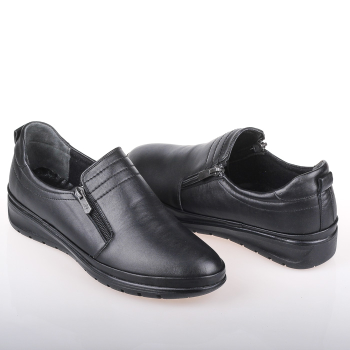 

Туфли женские деми Lonza 00-00006418 Черный р.38 (24 см.)