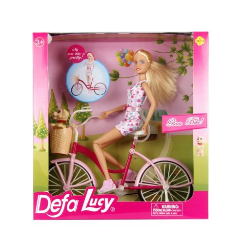 

Лялька "Defa" на велосипеді