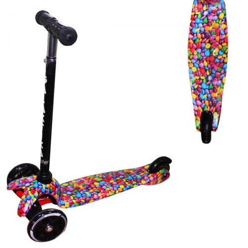 

Самокат трехколесный "Best Scooter", камушки