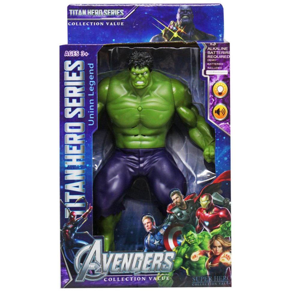 

Фигурка супергероя "AVENGERS" (Халк)