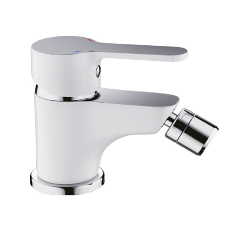 

Смеситель для биде белый с поворотным аэратором IBERGRIF SQUARE M15022W White