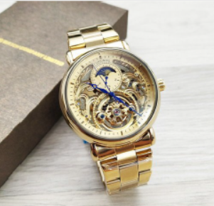 

Часы наручные Forsining 8177 All Gold 1059-0011