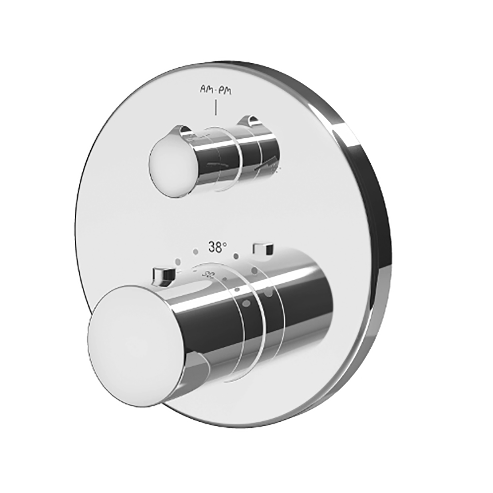 

Смеситель для душа, монтируемый в стену, с термостатом AM.PM Like F8075600 (93155)