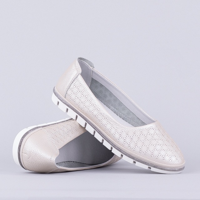 

Мокасины женские деми Allshoes 00-00005059 Бежевый р.41 (25,5 см.)