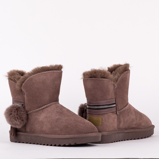 

Угги женские зима Allshoes 00-00005251 Коричневый р.36