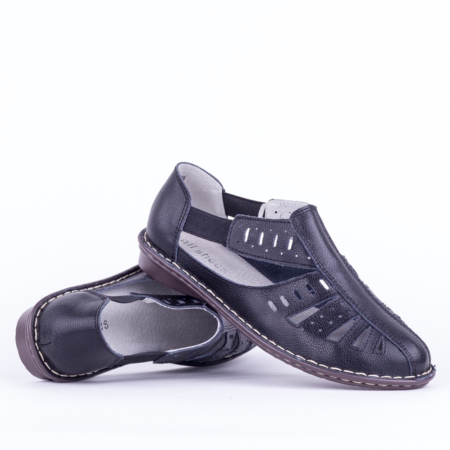 

Мокасины женские деми Allshoes 00-00005088 Черный р.41 (26,2 см.)