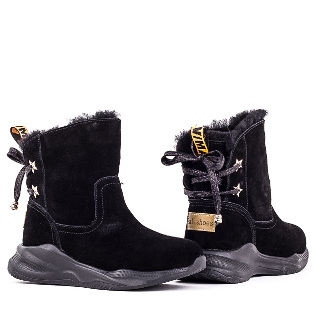 

Угги женские зима Allshoes 00-00005249 Черный р.40
