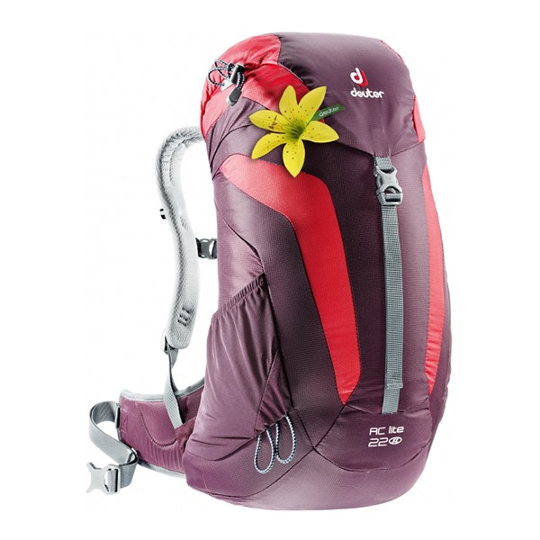 

Рюкзак Deuter AC Lite 22 SL aubergine-fire