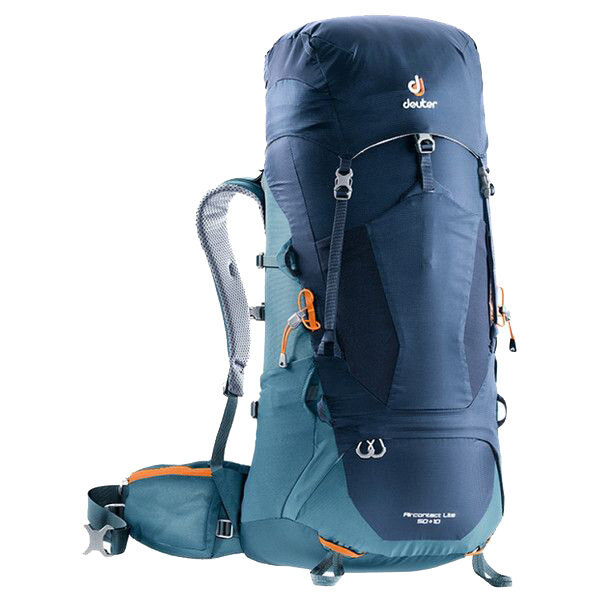 

Рюкзак Deuter Aircontact Lite 50+10 колір 3396 navy-arctic (3340318 3396)