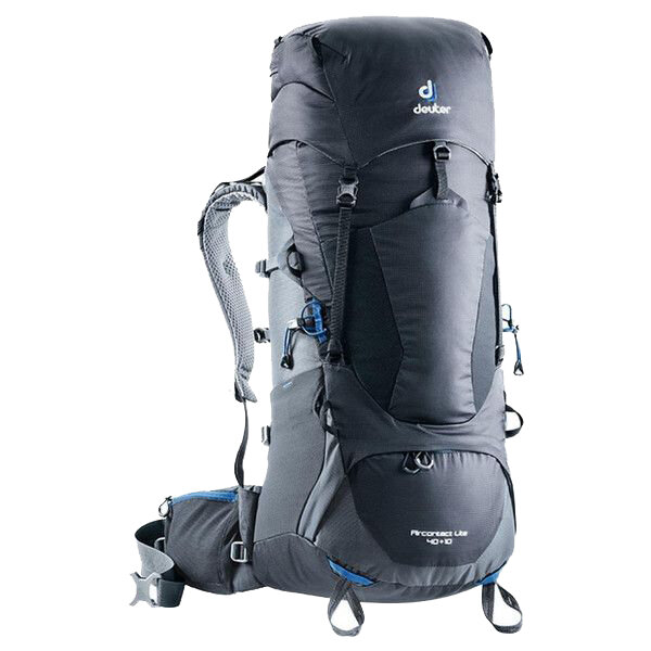 

Рюкзак Deuter Aircontact Lite 40+10 колір 7403 black-graphite (3340118 7403)