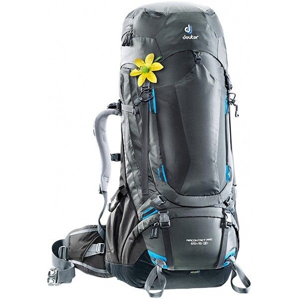 

Рюкзак Deuter Aircontact PRO 65+15 SL колір 4701 graphit-black (3330217 4701)
