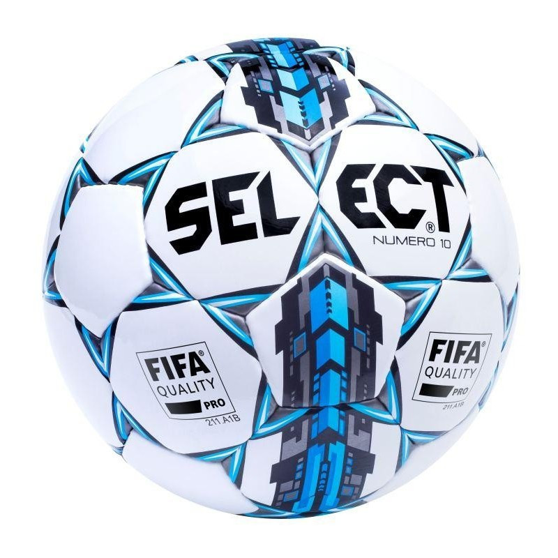 

Мяч футбол №5 SELECT NUMERO10 FIFA APPROVED бело-синий /015/