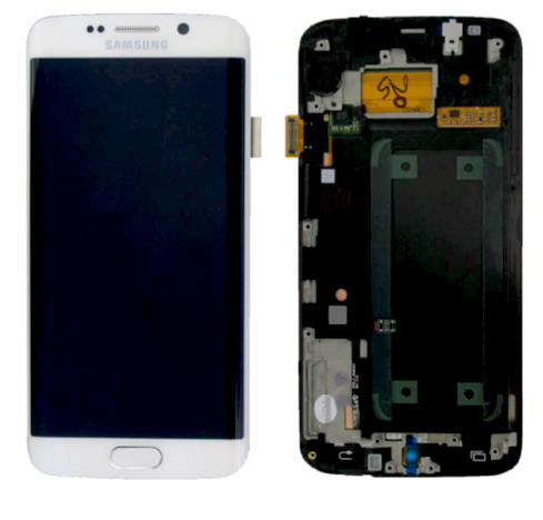

Дисплей Samsung Galaxy S6 G925F EDGE Оригинал (Service Pack) с рамкой White