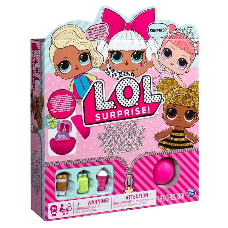 

Настольная игра "L.O.L. сюрприз" с четырьма эксклюзивными аксессуарами L.O.L.