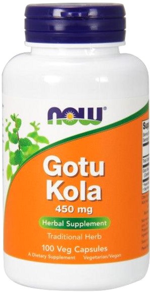 

Готу Кола NOW Foods Gotu Kola 450 мг 100 веган капсул (733739047007)