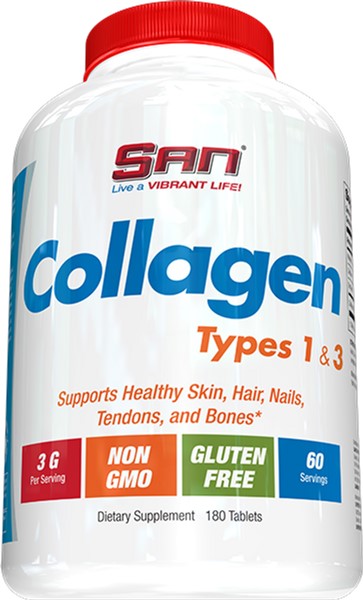 

Коллаген SAN Nutrition Collagen Types 1 and 3 180 таблеток (672898500100)