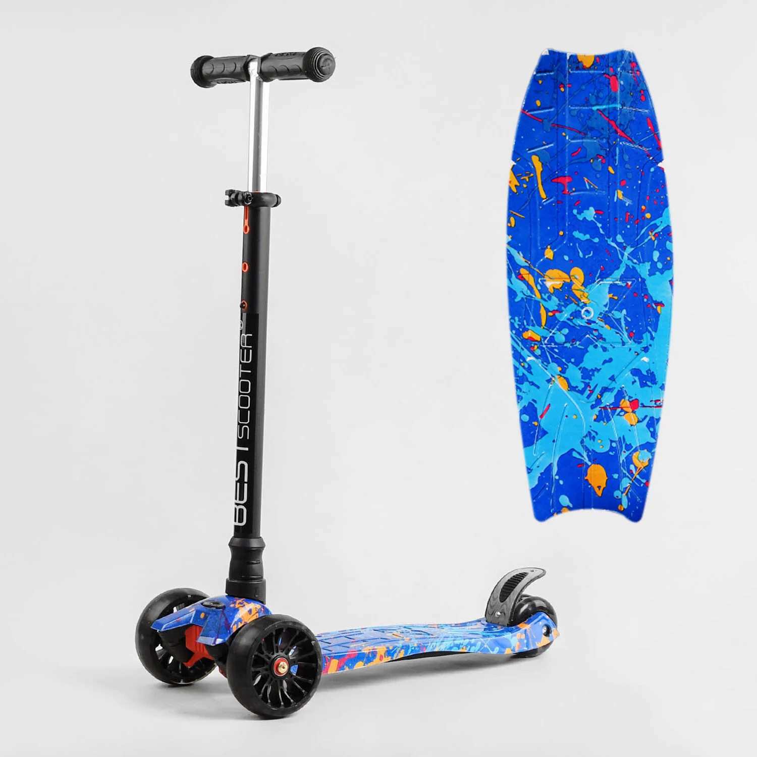 

Самокат трехколесный Best Scooter Maxi (S - 12107)