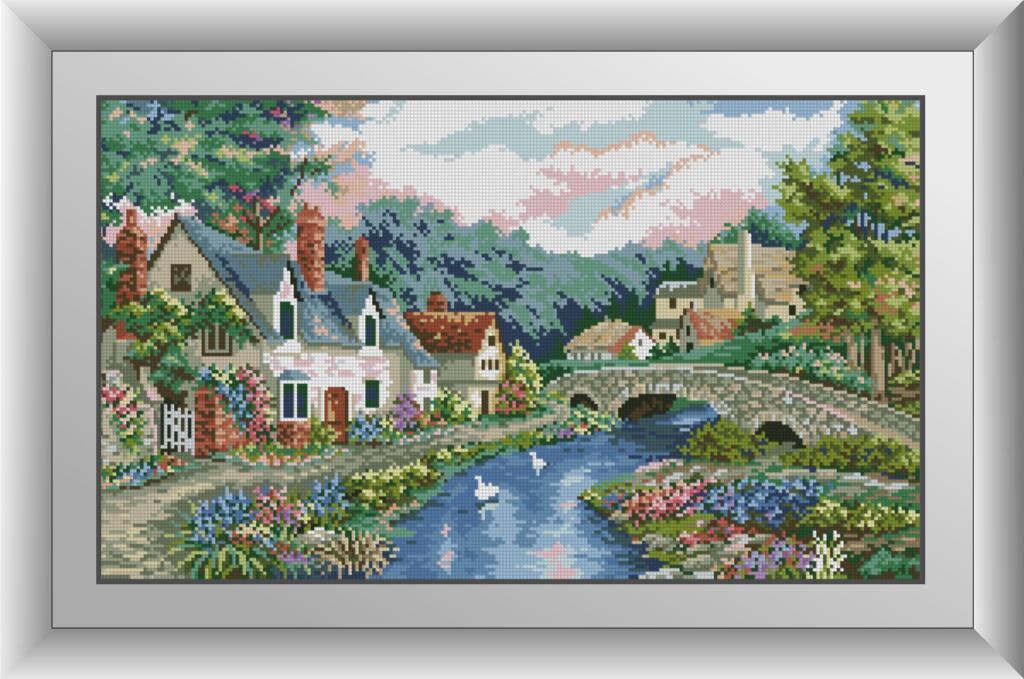 

Алмазная мозаика Райское место Dream Art 30505 35x60см 37 цветов, квадр.стразы, полная зашивка. Набор алмазной вышивки