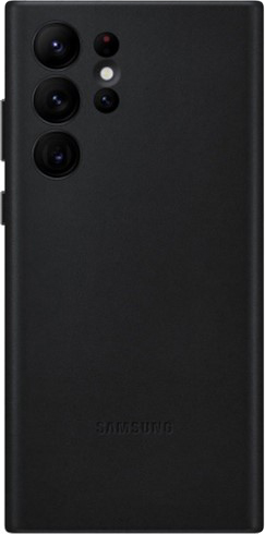 

Панель Samsung Leather Cover для Samsung Galaxy S22 Ultra Black (EF-VS908LBEGRU)