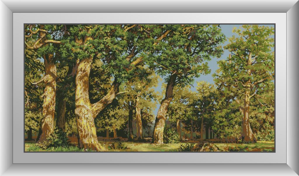 

Алмазная мозаика Дубовая роща Dream Art 30355 56x110см 29 цветов, квадр.стразы, полная зашивка. Набор алмазной вышивки