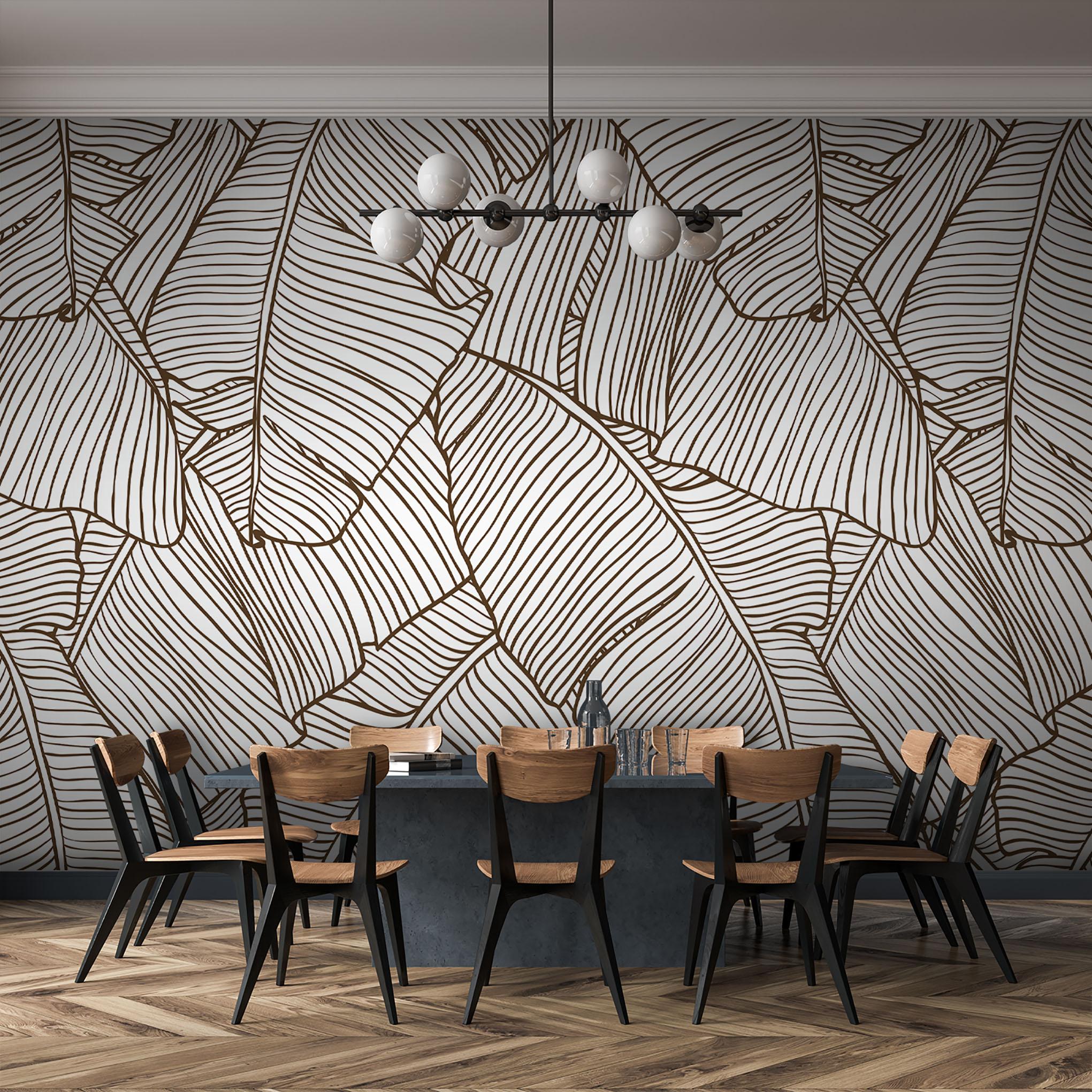 

Фотообои Арт-Обои Гигантские листья art_adob_1860v3 Декоративная штукатурка