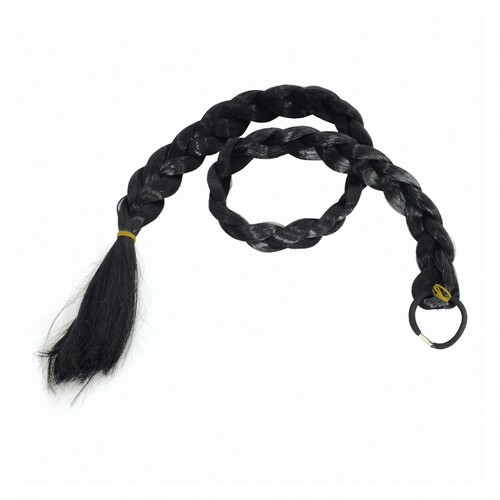 

Коса заплетённая SETA Decor 12-157BLK
