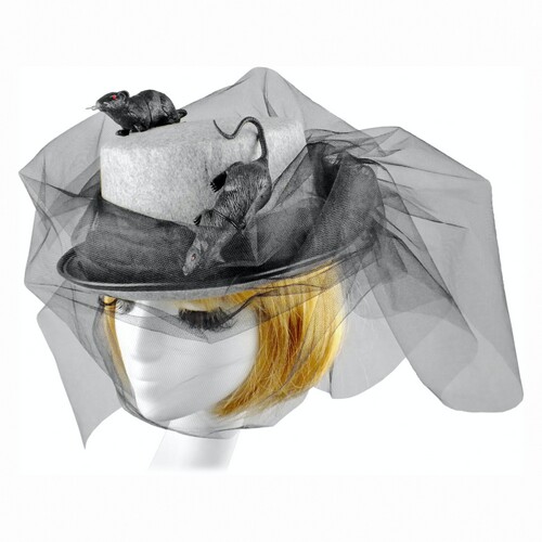 

Шляпа Леди Grey SETA Decor 18-1026GY-BLK