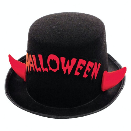 

Шляпа цилиндр Halloween SETA Decor 19-483BLK-RD