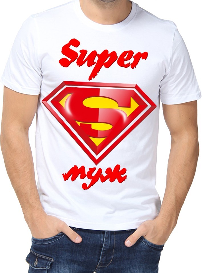 

Футболка Fruit of the loom с принтом Super муж белая  (0676-1, Футболка Fruit of the loom с принтом Super муж белая L (0676-1-L)