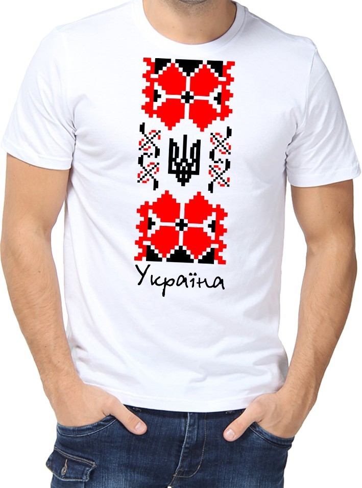 

Футболка Fruit of the loom с принтом Вышиванка белая  (0566, Футболка Fruit of the loom с принтом Вышиванка белая L (0566-L)