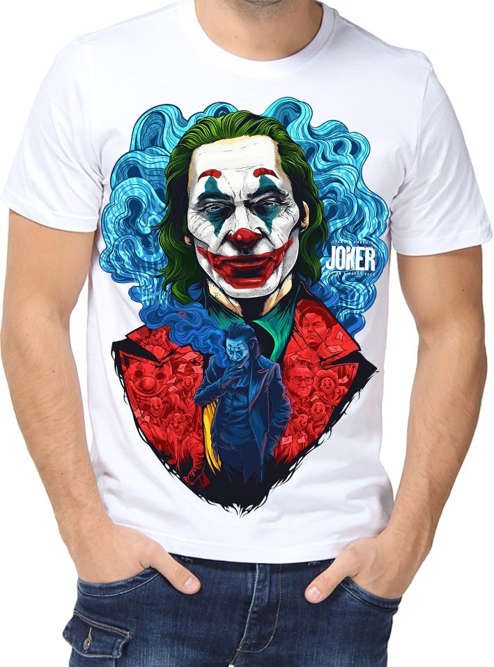 

Футболка Fruit of the loom с принтом Joker белая  (01656, Футболка Fruit of the loom с принтом Joker белая L (01656-L)