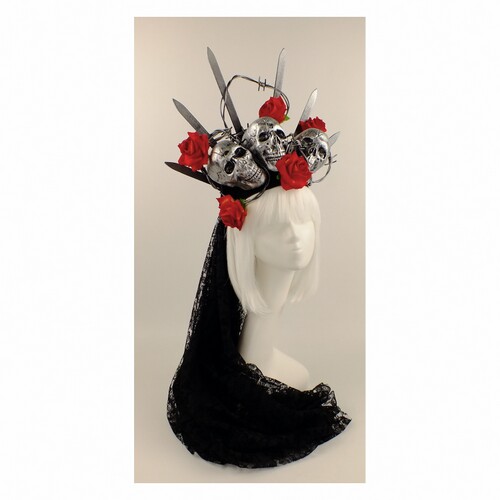 

Обруч Donna Isabell c фатой SETA Decor 19-902RD-OR