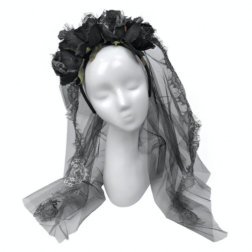 

Обруч Black Roses AJOUR SETA Decor 20-857BLK