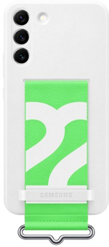 

Панель Samsung Silicone with Strap Cover для Samsung Galaxy S22+ White (EF-GS906TWEGRU)