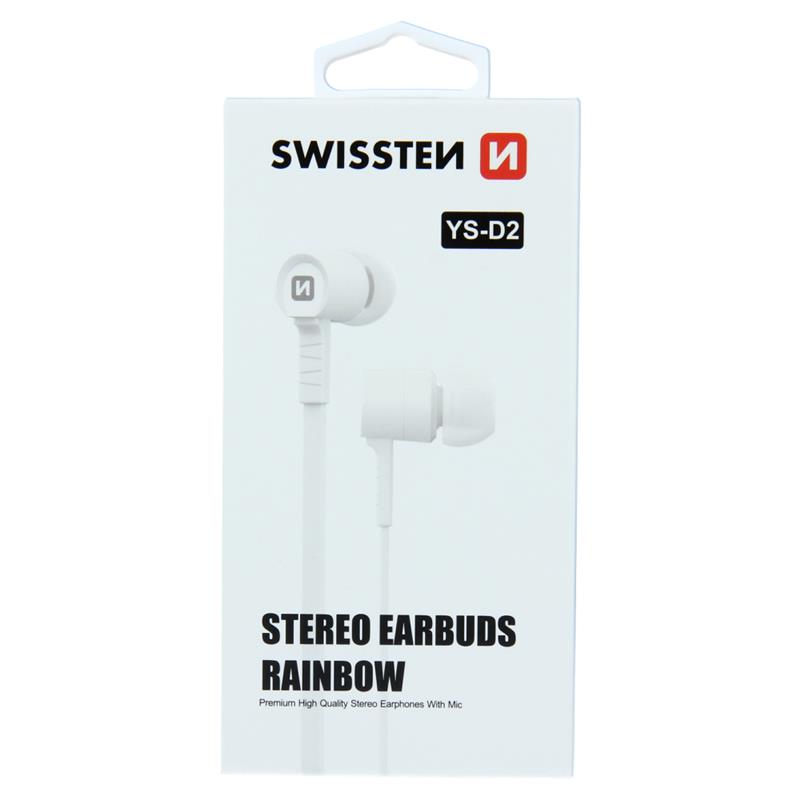 

Навушники SWISSTEN EARBUDS RAINBOW YS-D2 WHITE 51106001 (bc-370033)